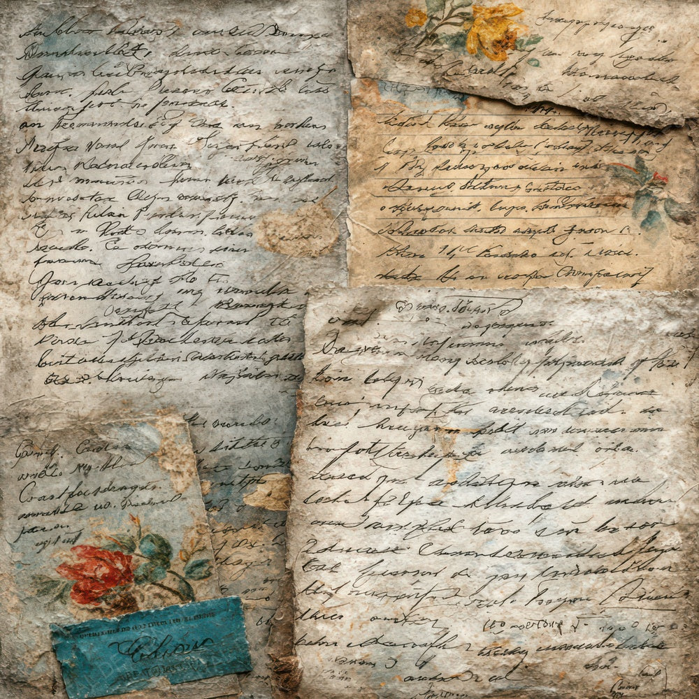 Victorian Journal Layers Digital Paper Pack (DDD008006)