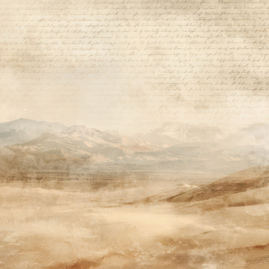 Vintage Desert Dunes Landscape Digital Paper Pack (DDD012190)