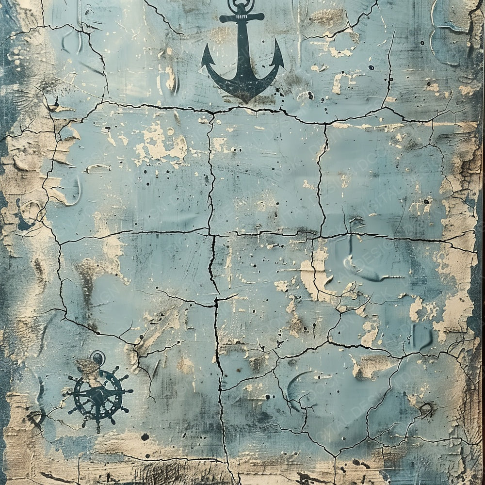 Vintage Digital Paper Antique Nautical Digital Paper Pack (DDD004236)