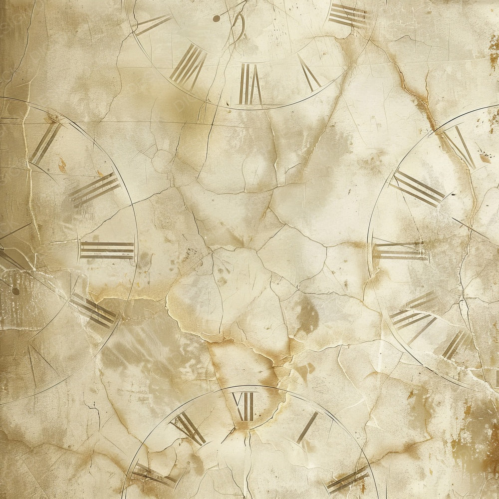Vintage Digital Paper Clocks Digital Paper Pack (DDD004245)