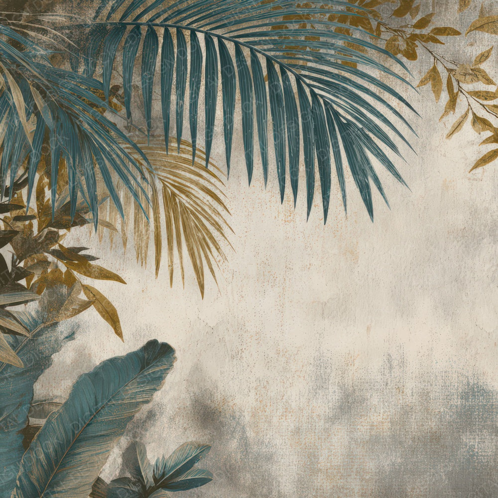 Vintage Palm Fronds Digital Paper Pack (DDD008726)