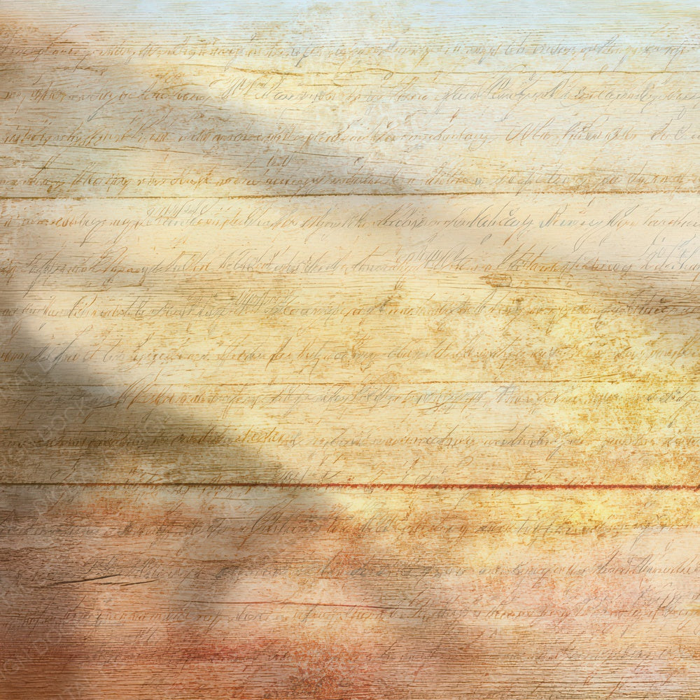 Vintage Sunlit Wood Texture Digital Paper Pack (DDD012341)
