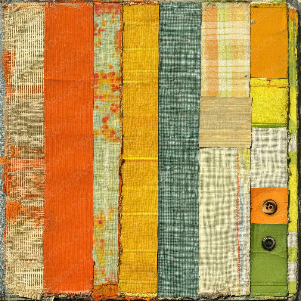 Vintage Thread Fade Digital Paper Pack (DDD004315)