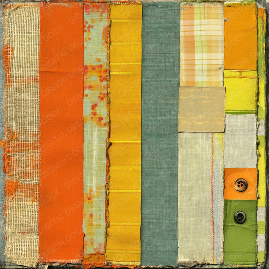 Vintage Thread Fade Digital Paper Pack (DDD004315)