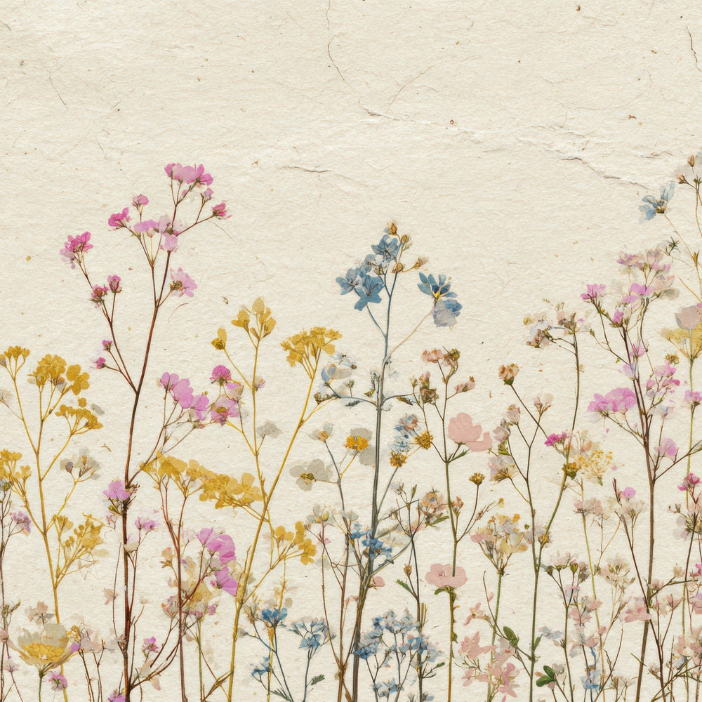 Vintage Wildflower Overlay Digital Paper Pack (DDD008687)