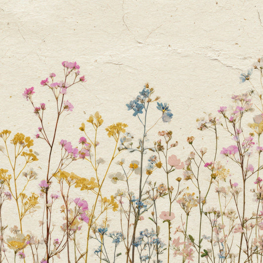 Vintage Wildflower Overlay Digital Paper Pack (DDD008687)