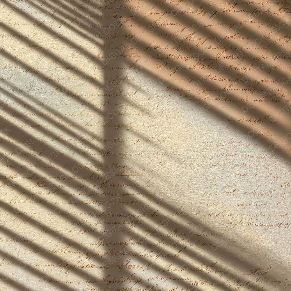 Vintage Window Blind Light Digital Paper Pack (DDD012342)