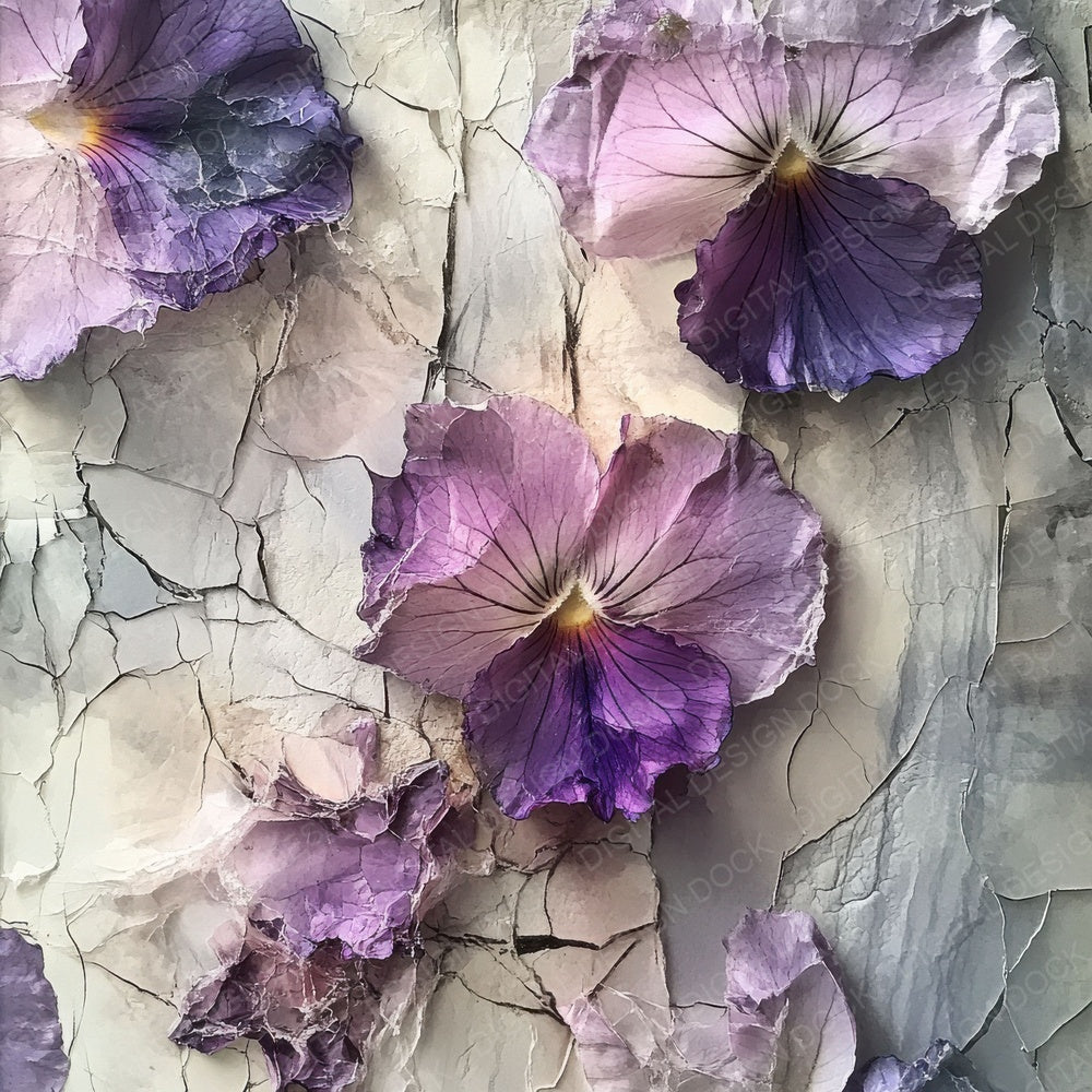 Vitrified Violet Glass Digital Paper Pack (DDD004331)
