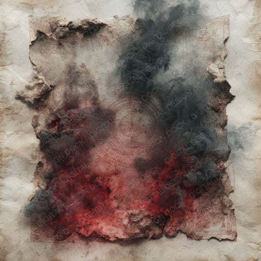 Voodoo Ember Fade Digital Paper Pack (DDD004336)