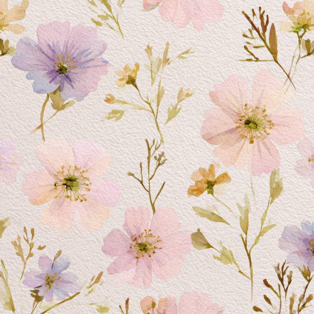 Watercolor Wildflowers Digital Paper Pack (DDD008565)