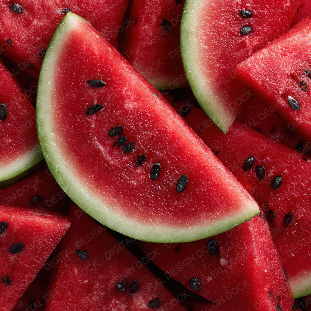 Watermelon Slice Overhead Fill Digital Paper Pack (DDD004376)