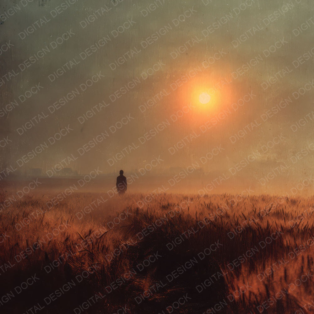 Wheatfield Sunblur Digital Paper Pack (DDD004399)