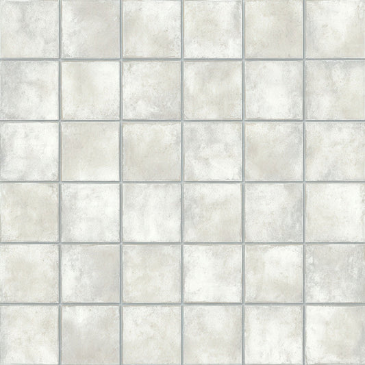 White Tile Grid Digital Paper Pack (DDD008147)