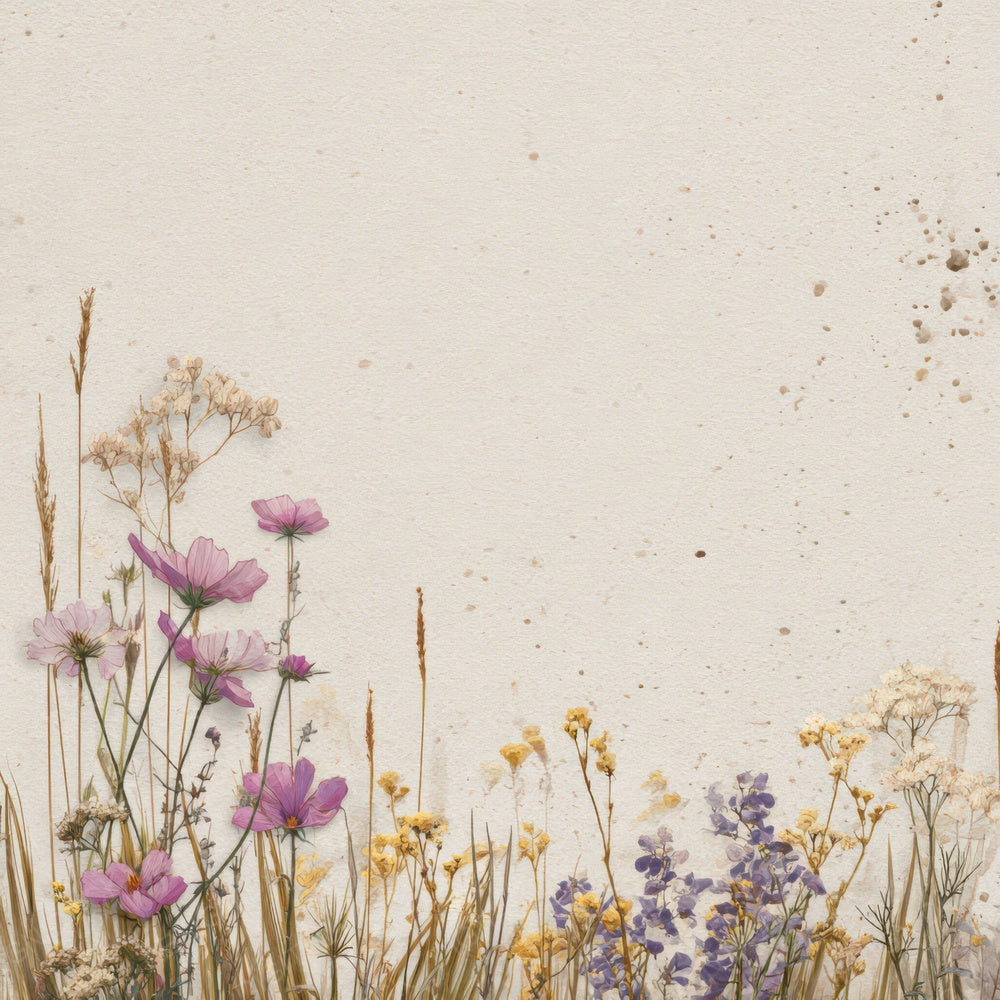 Wildflower Meadow Texture Digital Paper Pack (DDD008566)