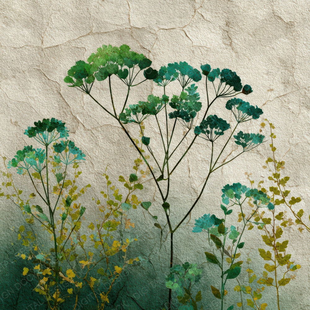 Wildflower Parchment Digital Paper Pack (DDD004421)