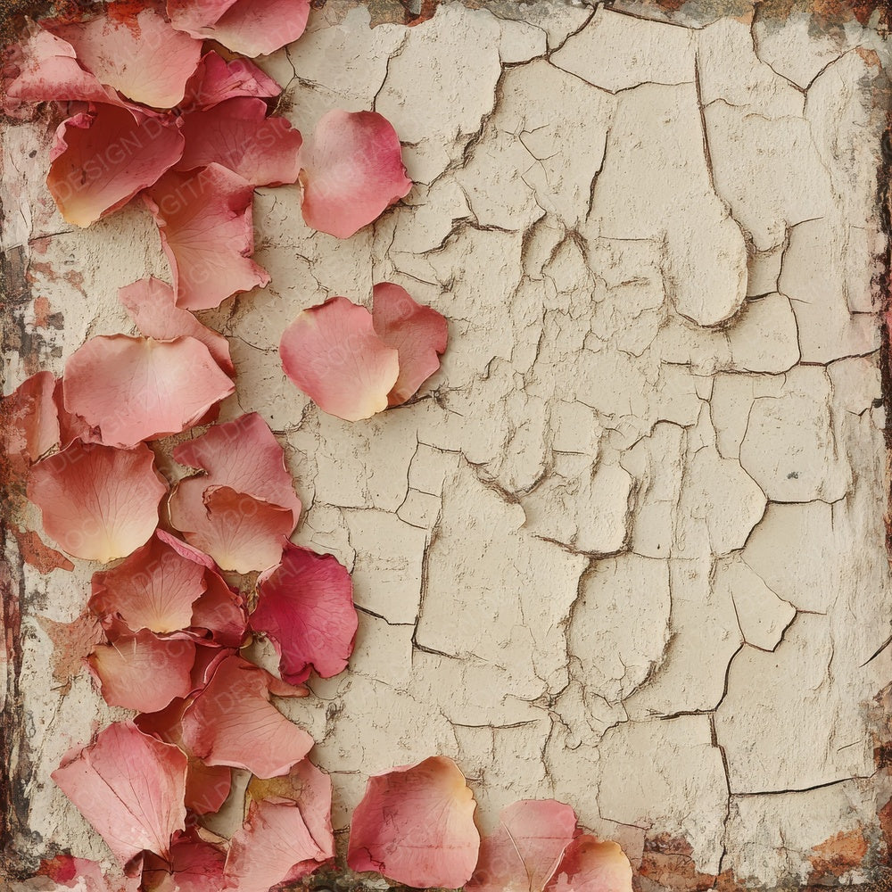 Wilted Roses Paint Background Digital Paper Pack (DDD004430)
