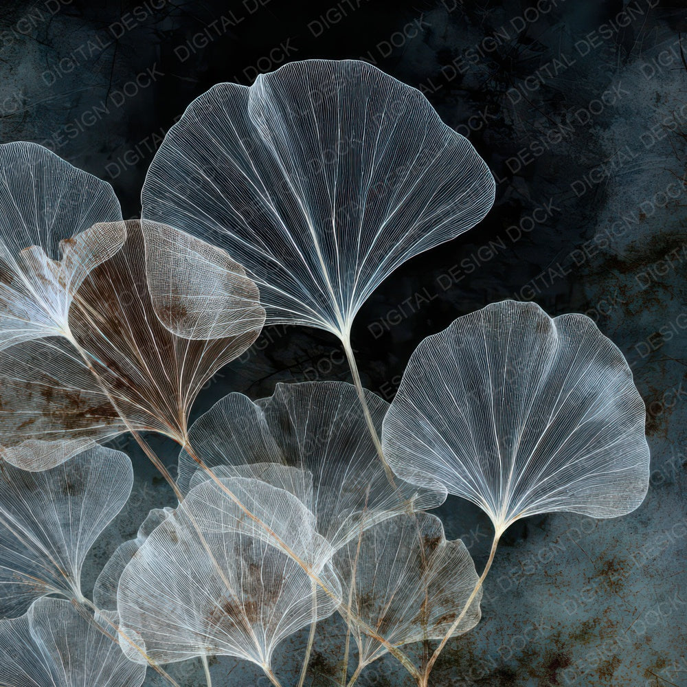 Xray Botanical Grunge Digital Paper Pack (DDD008787)