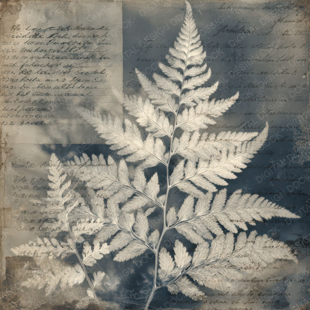 Xray Fern Entry Digital Paper Pack (DDD004483)