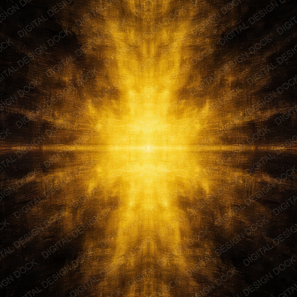 Yellow Divine Light Beams Texture Digital Paper Pack (DDD004487)