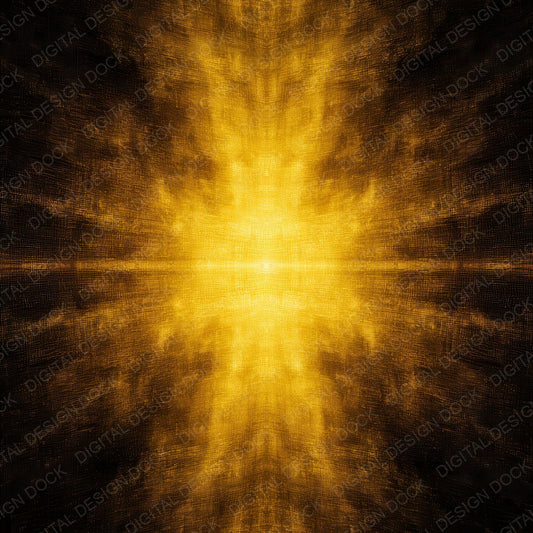 Yellow Divine Light Beams Texture Digital Paper Pack (DDD004487)