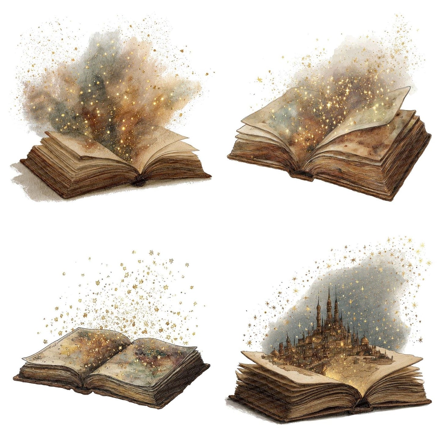 Magical Storybook Clipart Set (DDD006002)