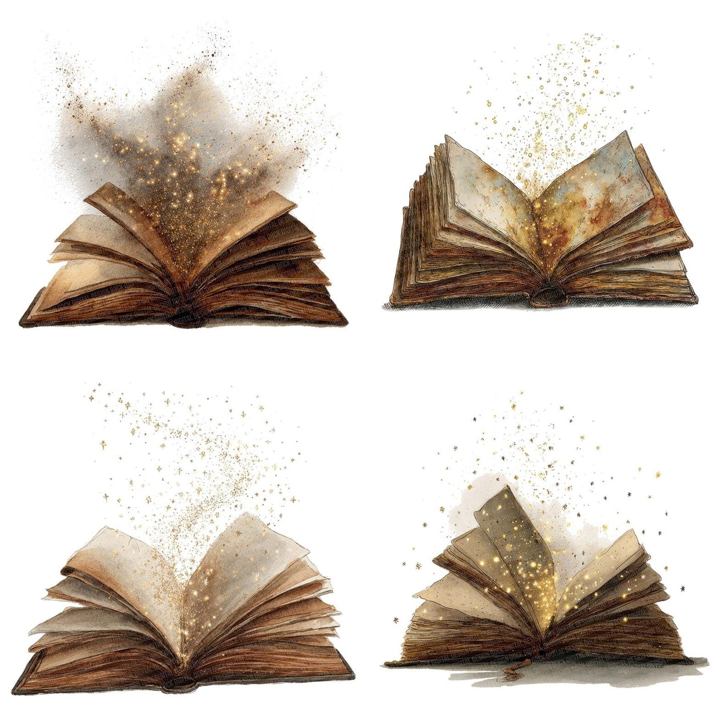 Magical Storybook Clipart Set (DDD006002)