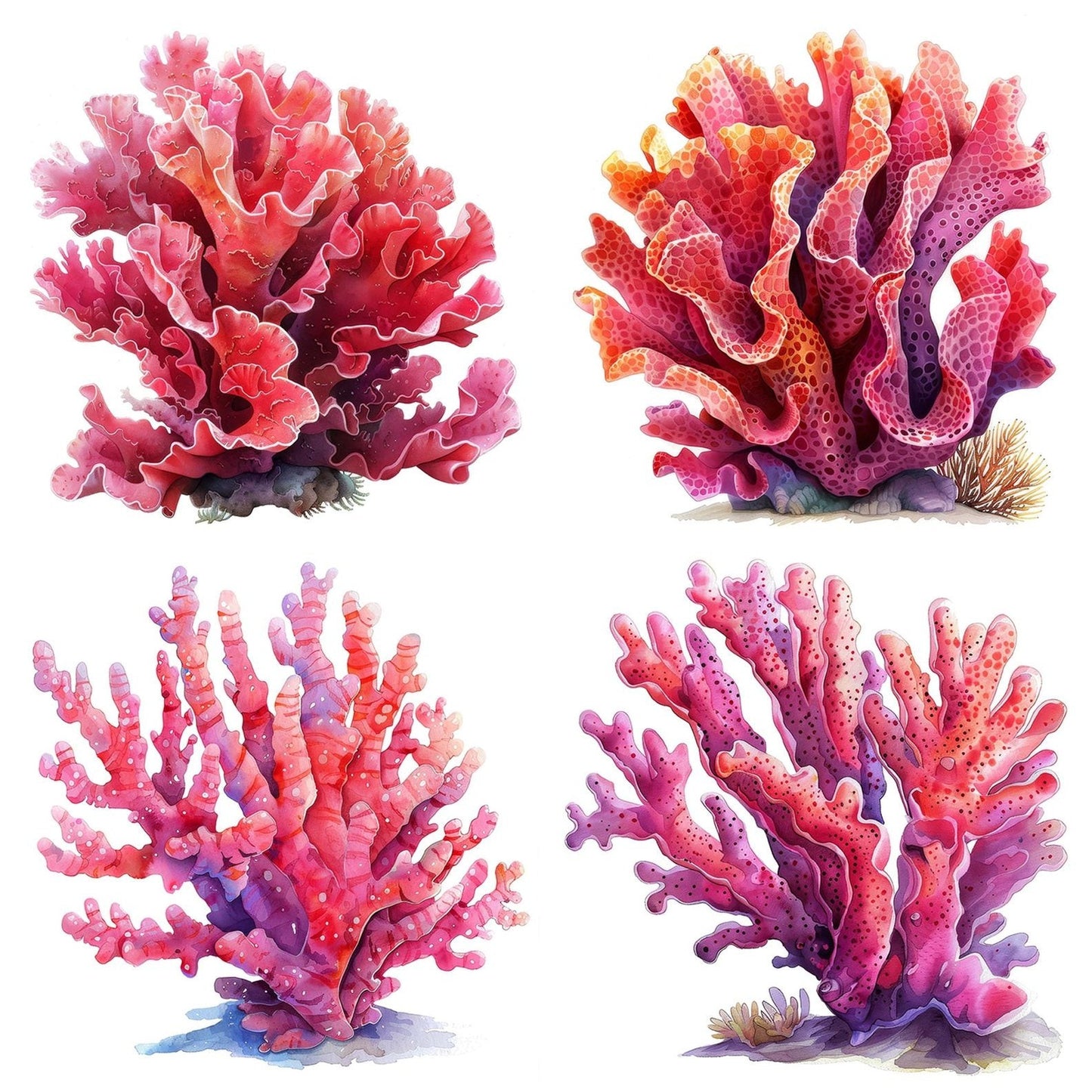 Piece of Coral Reef Clipart Set (DDD006291)