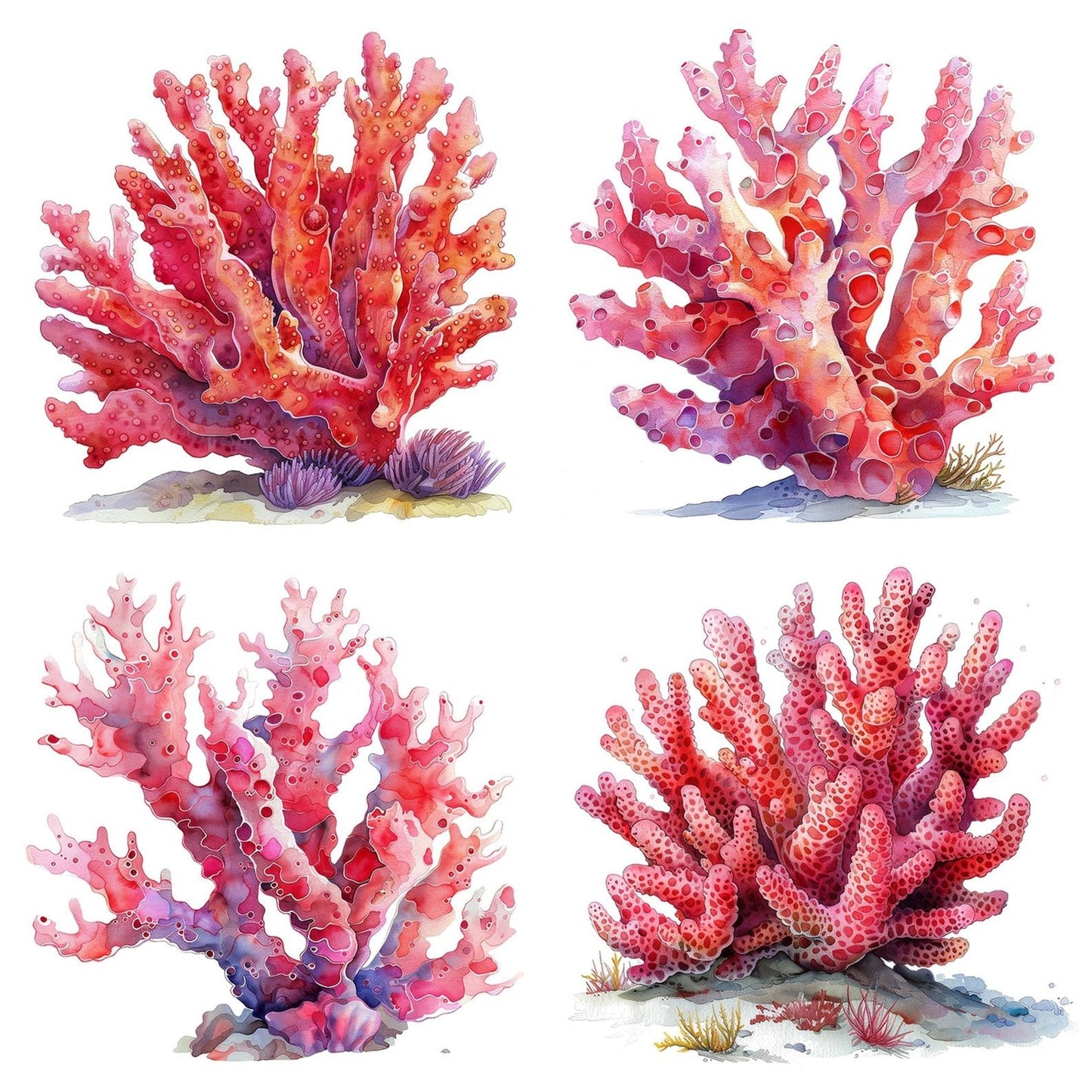 Piece of Coral Reef Clipart Set (DDD006291)