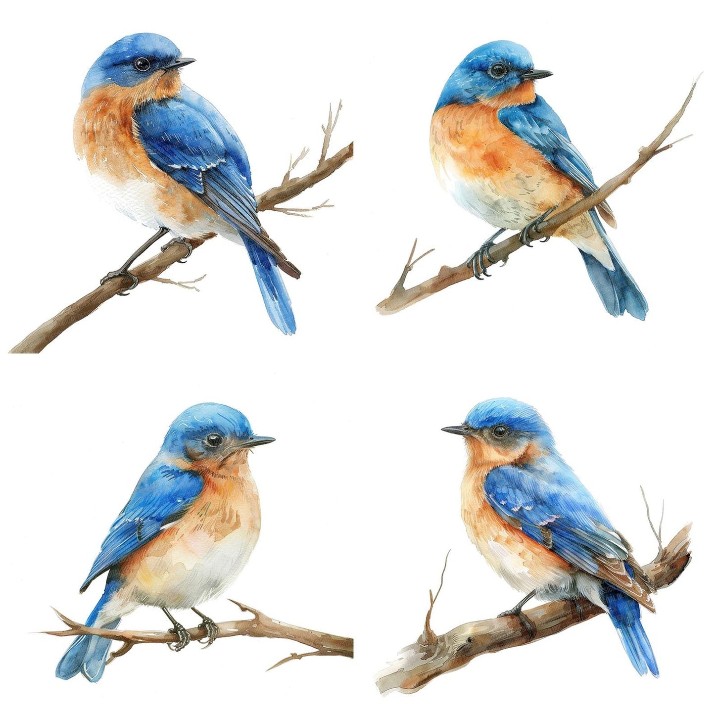 Small Bluebird Clipart Set (DDD006583)