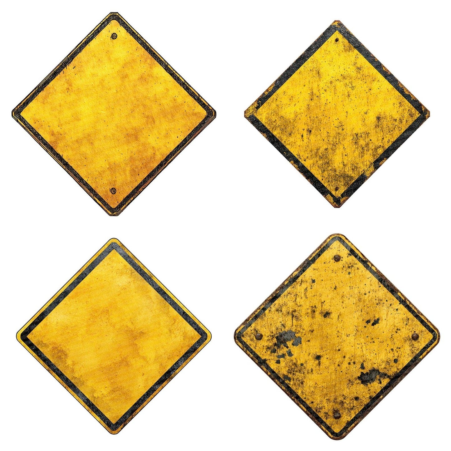 Vintage USA Diamond Sign Clipart Set (DDD006933)